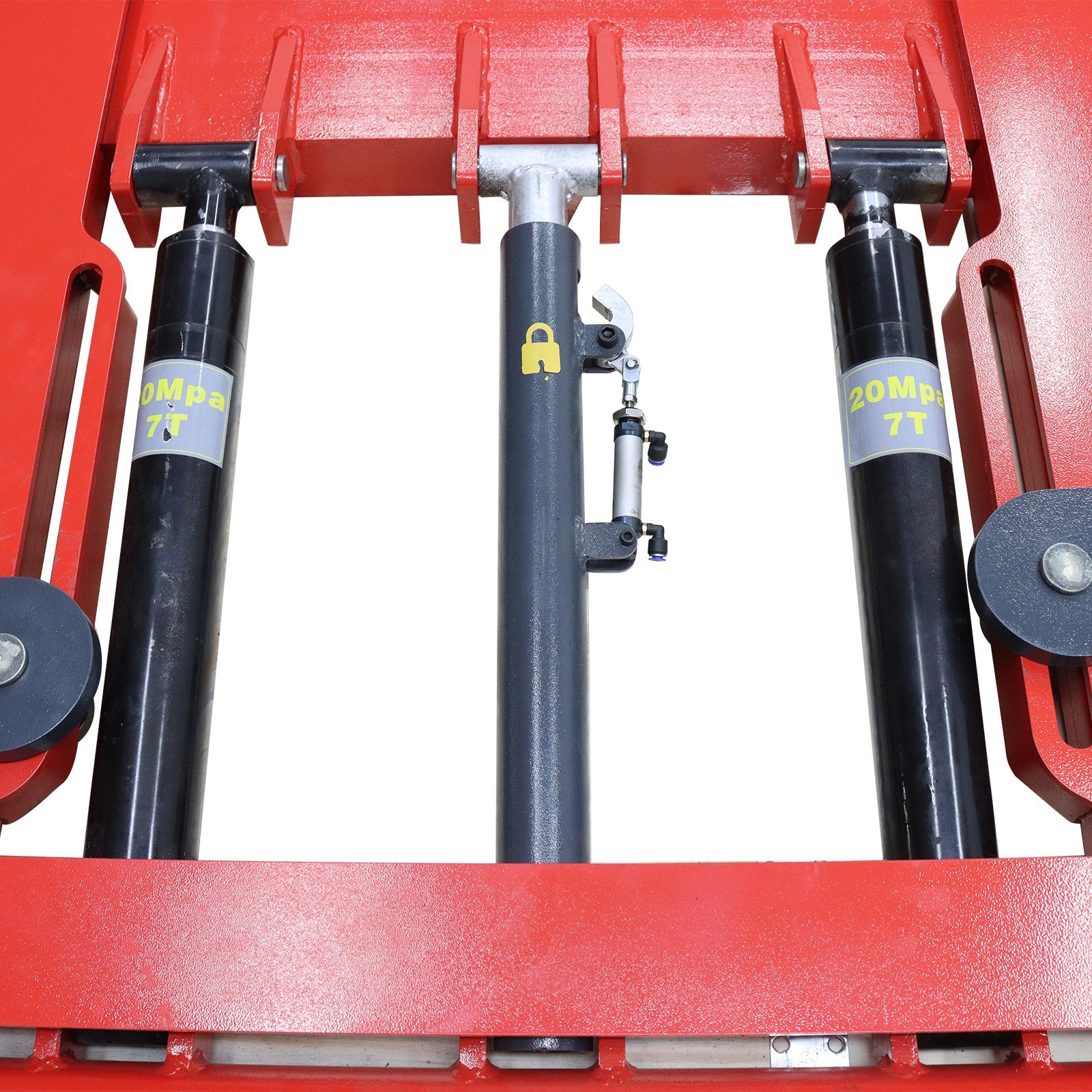 Large Plateform 6000lbs 4.33"-49.2in Rise Scissor Car Lift Auto Repair Lift Tool