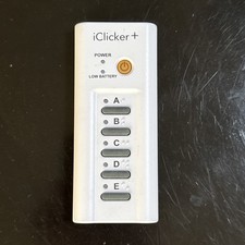 iClicker  Plus Student Response Remote Control Model RLR15