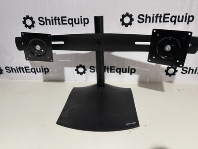 ERGOTRON Black DS100 Complete  Dual Horizontal Computer Monitor Desk Stand