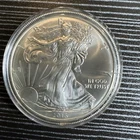 2015 AMERICAN EAGLE, BU COIN, .999 FINE SILVER - FREE SHIPPING