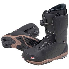 F2 Herren Snowboard Softboots - Eliminator Dual TGF Gr. 42,5 (MP 27,5) Schwarz