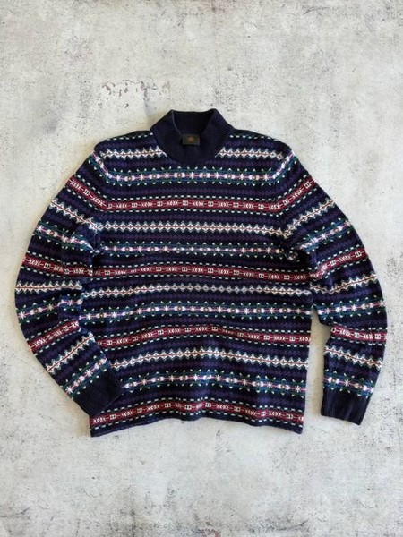 Men Bogner Sweater Grey  L