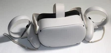 Meta Oculus Quest 2 128GB Standalone VR Headset with Controllers - Working