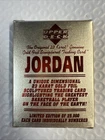 Upper Deck 1995 Michael Jordan 23KT Gold Foil Limited Edition Chicago Bulls Card