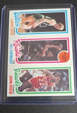 1980-81 Topps - Larry Bird, Bill Cartwright, John Drew #23-164-34 (RC)