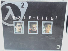Half-Life 2 Collector's Edition With Game, Hint Book, Shirt, & Big Box