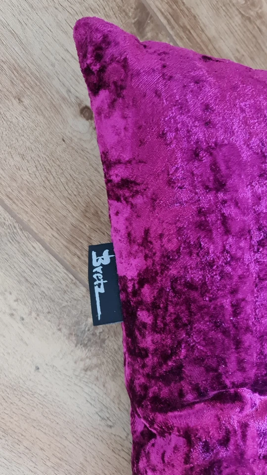 Bretz Kissen Samt Pink Fuchsia Chesterfield 65x45x15 cm Neu Designer Sofakissen - Bild 3 von 4