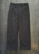 Pantalone Kristina Ti gamba dritta lana 42IT/10UK Made In Italy ottime condizioni