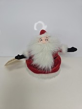 Disney Nightmare Before Christmas SANTA mini bean bag Plush w tags-vintage