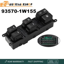 For 2012-2015 Kia Rio 93570-1W155 New LH Master Power Window Switch Control