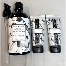 Beekman 1802 Vanilla Absolute Goat Milk Hand Body Wash 12.5 Oz hand cream 2 oz