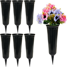 Memorial Floral Vases, Cemetery Vase, Headstones Flower Holder, Grave Cone Vase,