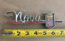 1963 1964 Chevy Ii Nova 400 Quarter Panel Emblem Script 3792745 3832827 Nice