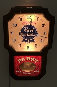 Pabst Blue Ribbon Clock | eBay