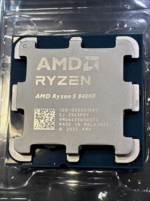 AMD Ryzen 5 8400F 4.20GHz 6 Core 100-000001591 12 Thread AM5 - GRADE A
