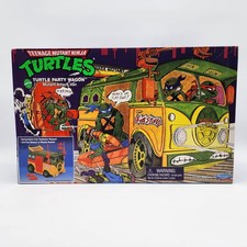 TMNT Original Party Wagon Van Playmates Teenage Mutant Ninja Turtles - New 2021