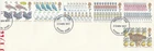 Twelve Days of Christmas GB Used ex FDC Ilford 1977 ON PIECE (150853)