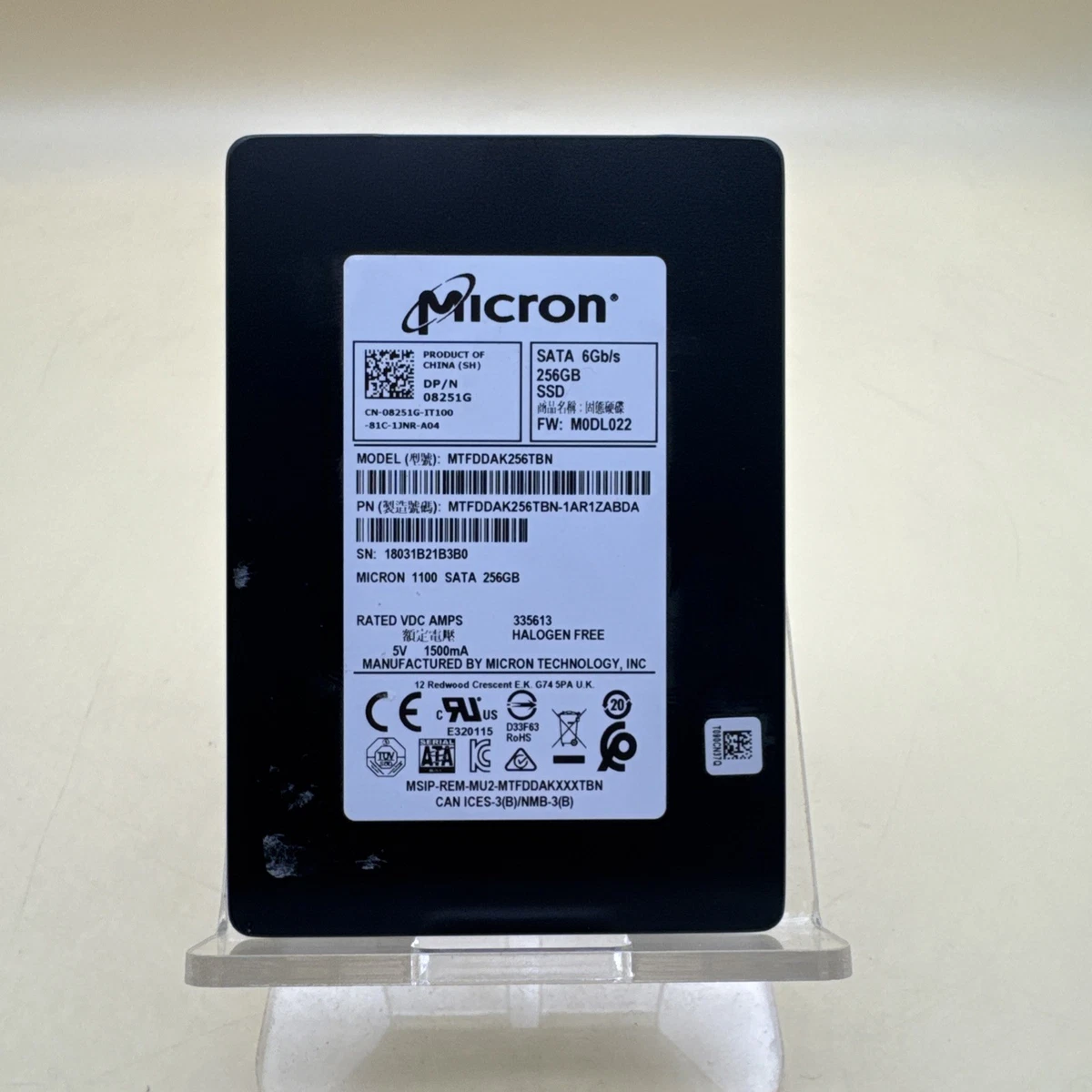 Micron SATA III 256 GB Solid State Drives for sale | eBay