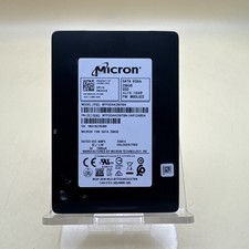 Lot Of (3) Micron 256GB 1100 SATA III 2.5" SSD’s MTFDDAK256TBN