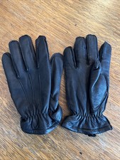 Wilsons Leather Thinsulate Insulation Black Driving Winter Lined Gloves Small
