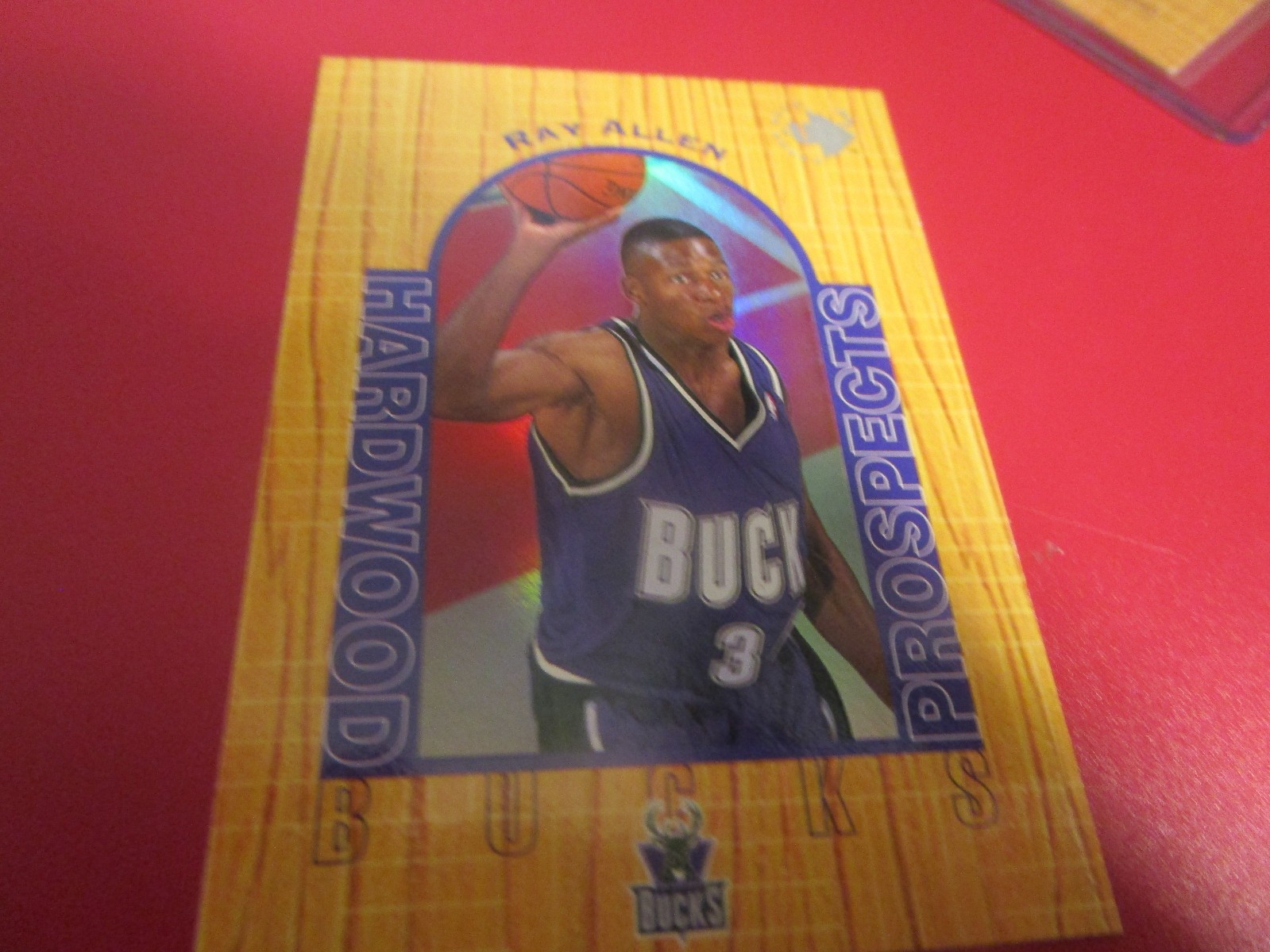 1996-97 Upper Deck UD3 Hardwood Prospects Ray Allen #5 Rookie