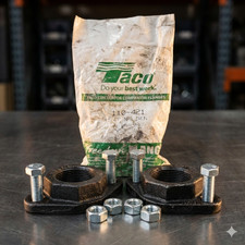 Taco 110-421 Freedom Flange Set 1-1/4" NPT Cast Iron Circulator Pump NOS