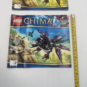 Lego Legends Of Chima 70013 Instructions Manual X 2
