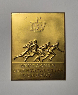 Gr. Plakette/Medaille DLV Deutsche Leichtathletik Jugend Meisterschaften 1954
