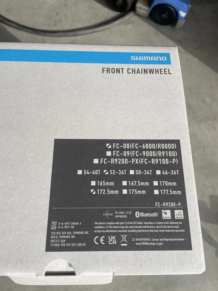 Juego de bielas Shimano Ultegra FC-08 TOTALMENTE NUEVAS - 172,5 mm, 11 velocidades, 52/36 t  Foto 3 de 4