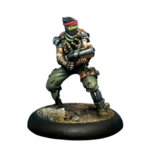 MERCS MMA016 FCC Boomer (Miniature) Rebel Infantry Trooper with Grenade Launcher - Image 3 of 3