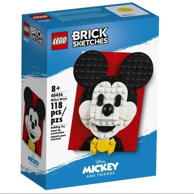LEGO DISNEY bocetos de ladrillo - Mickey Mouse 40456