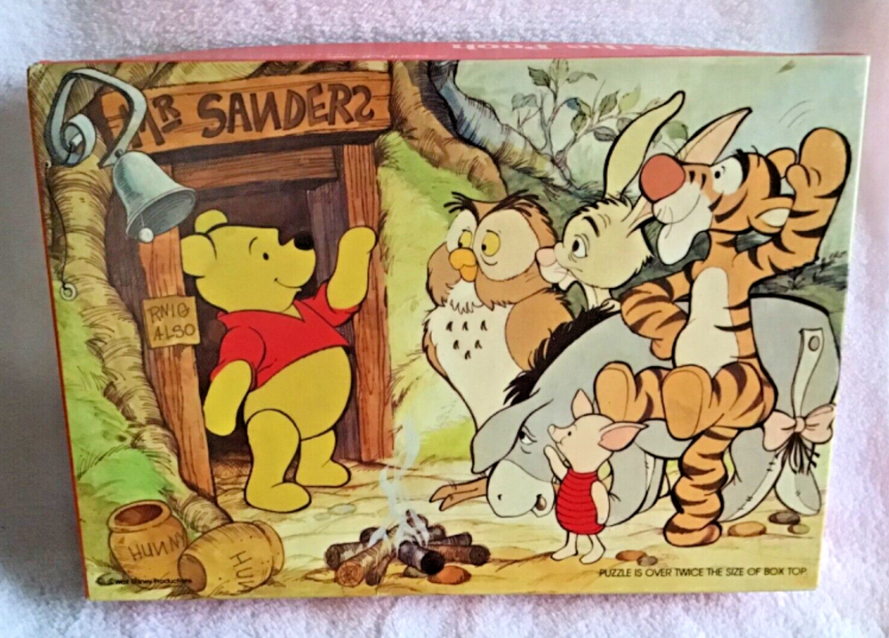 Vintage Disney Winnie the Pooh 48 Piece Childs Puzzle