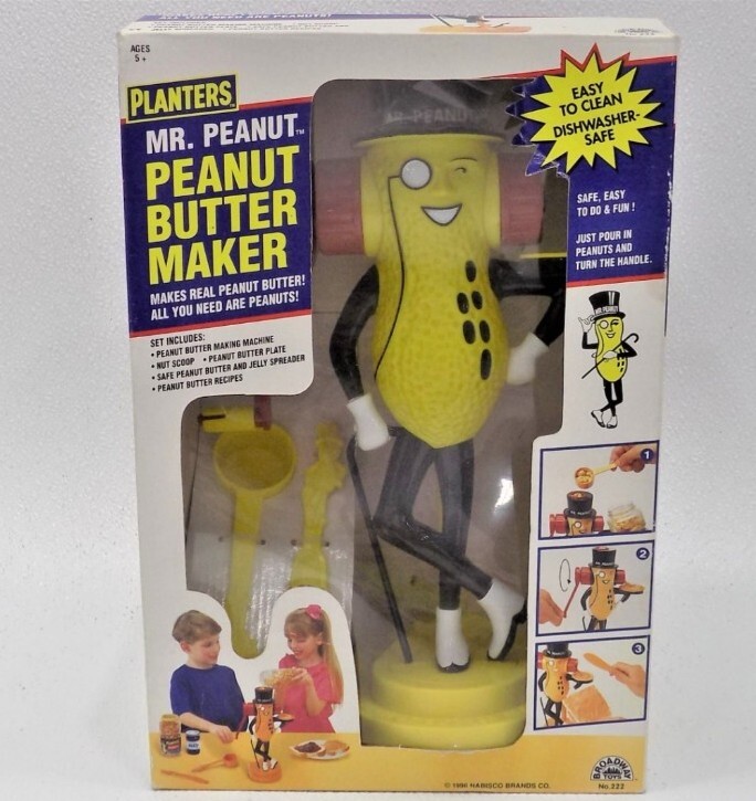 アメコミ Planters Mr. Peanut Peanut Butter Maker Vintage Planters Mr. Peanuts Peanut Butter Maker 1996 New In Box