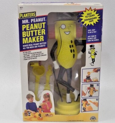 アメコミ Planters Mr. Peanut Peanut Butter Maker Vintage plastic Mr. Peanuts decorative peanut butter maker | eBay