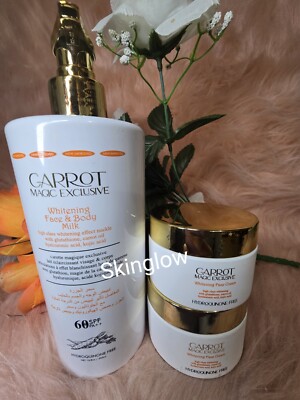 Carrot Magic Exclusive Whitening Body Lotion & Face Cream  Spf 60