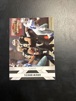 C44a Drew Brees #91, New Orleans Saints, 2010 Panini Threads
