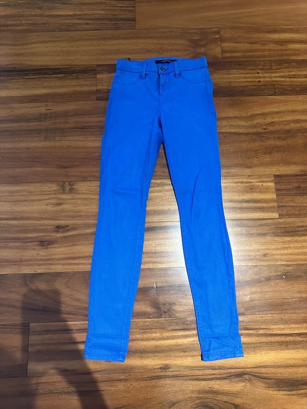 J Brand Skinny Bright Blue Jeans Pants 25