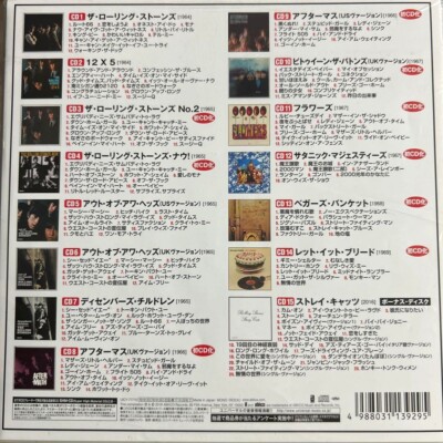 ROLLING STONES IN MONO BOX 15 CD Set Japanese version Limited