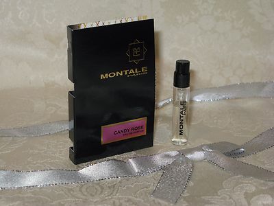 Montale. ''Candy Rose'' Women's Eau De Parfum Vial. 2 ml/ 0.07 fl.oz. New