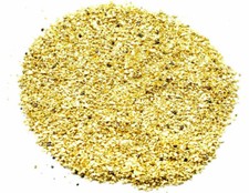 0.500 GRAMS ALASKAN YUKON BC NATURAL PURE GOLD NUGGETS #50 MESH SMALL FINES 3429.47 per troy oz