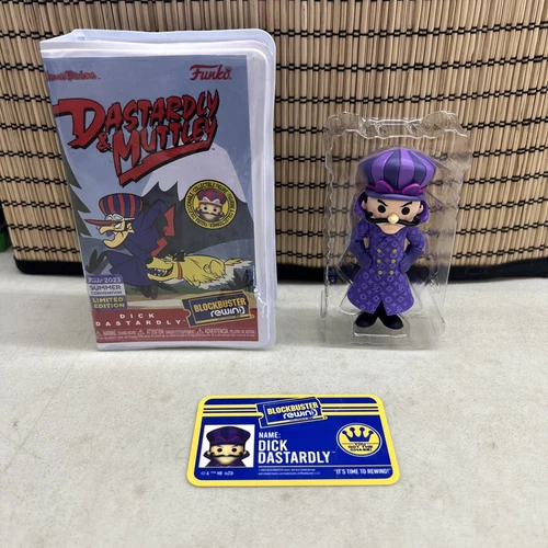 Funko Funko Rewind: Dick Dastardly (Chase) 2023 Summer Convention Blockbuster