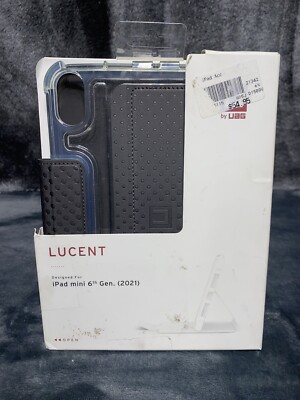 UAG -  Lucent Case for Apple iPad mini (6th Gen 2021) - Black