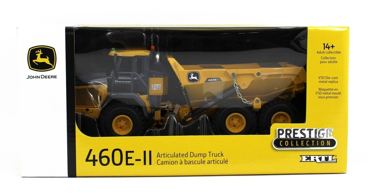 2022 ERTL 1:50 *JOHN DEERE* Model 460E-II Dump Truck