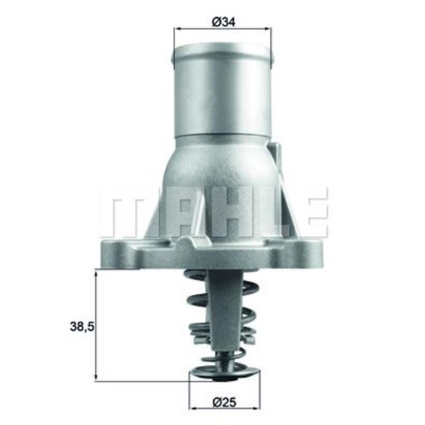 Mahle Thermostat KüHlmittel Mit Dichtung 92°C FüR Opel Corsa D Zafira B-image