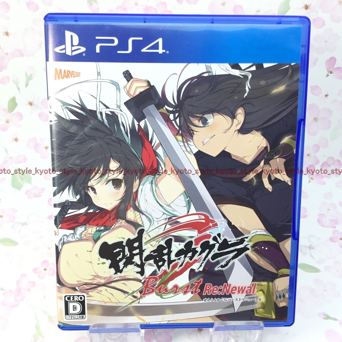 USED PS4 PlayStation4 Senran Kagura Burst Re: Newal 02724 JAPAN