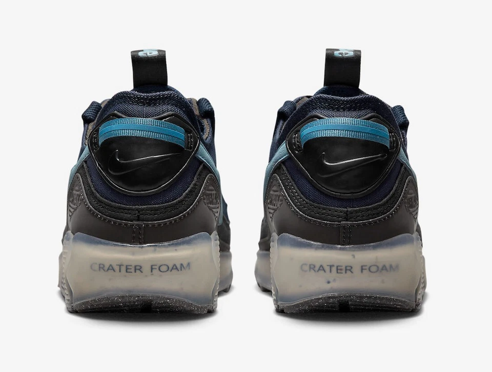 Nike Air Max 90 Terrascape Midnight Navy Aqua DV7413-400  Size 12 US Men's - Image 3 of 4