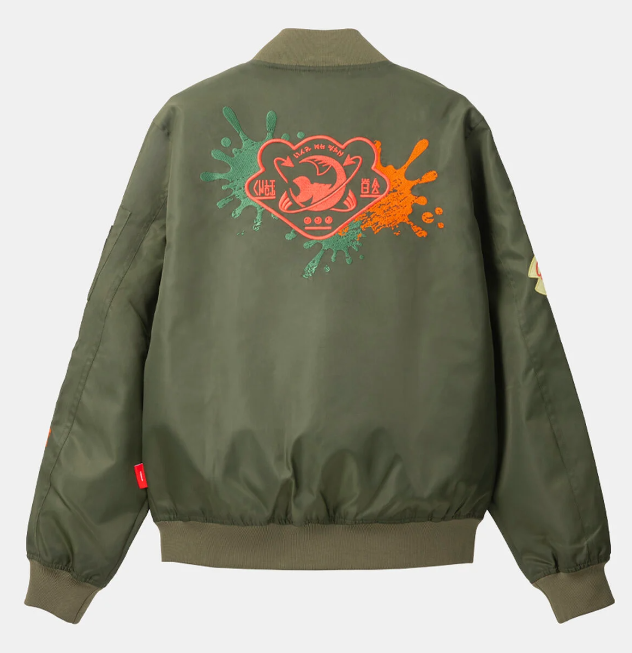 Splatoon 3 しきつめ SALMON RUN 6点Set Jacket S