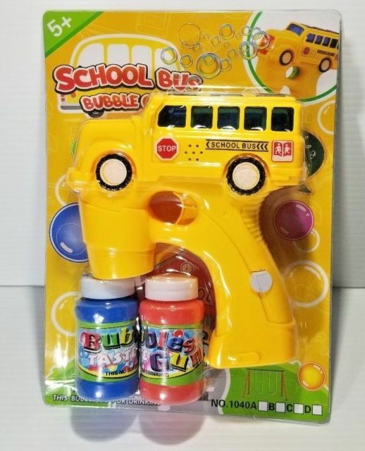 school bus bubble gun