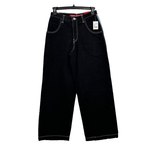 JNCO Jeans Bulldog 8 Ball Wide Leg Mens Size 36 x 29 Vintage 90s