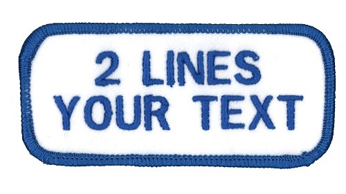 2 LINIEN Arbeitshemd - personalisierte & bestickte Kennzeichnung Patches - Maßanfertigung! - Bild 19 von 21